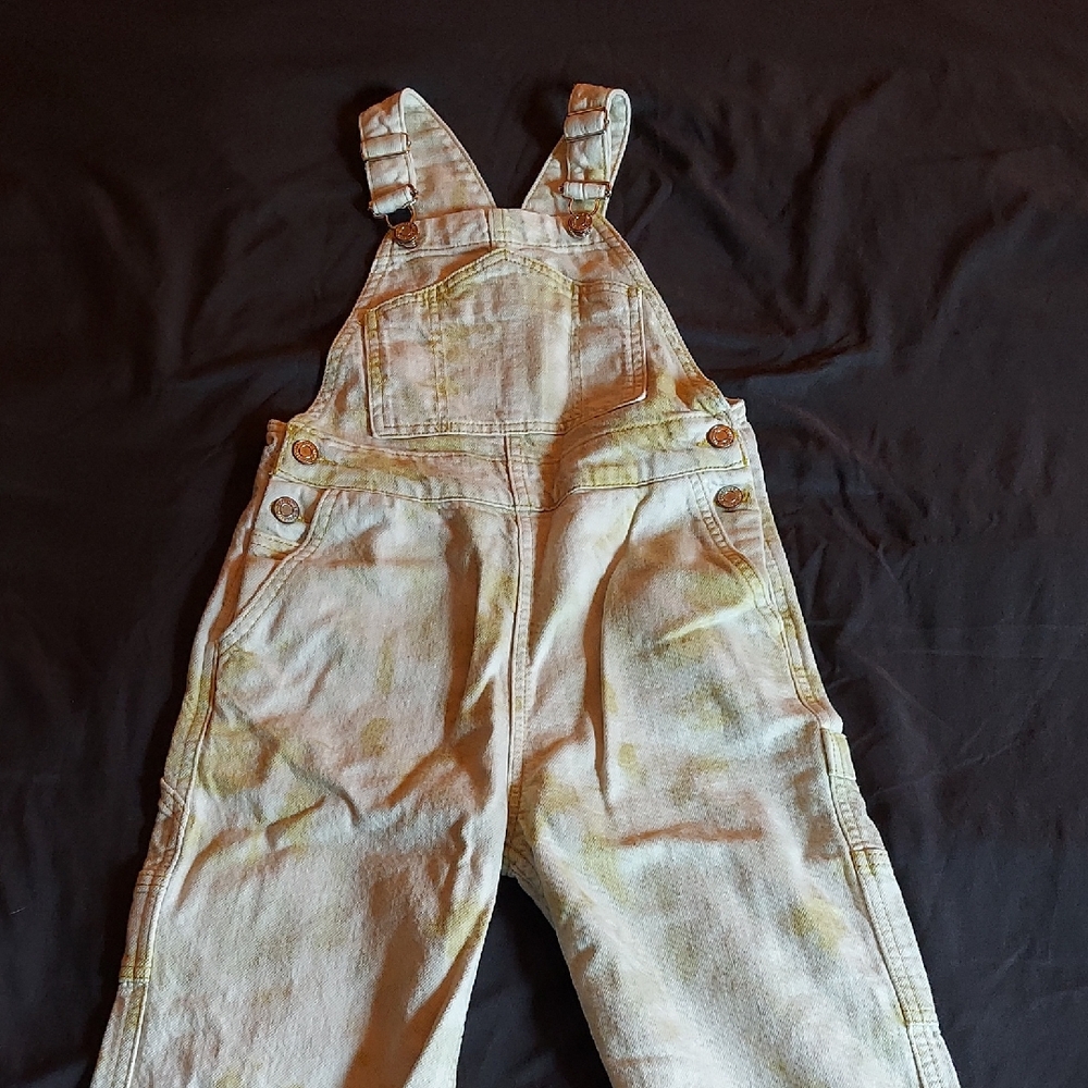 Zara Kids Cream Jumpsuit